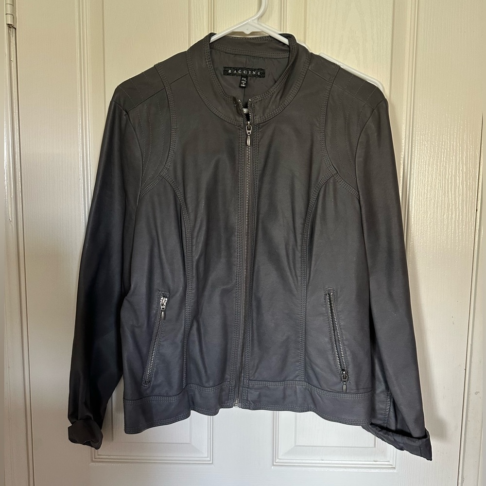 Grey jacket lightweight mint condition PXL